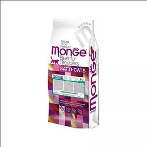 غذای خشک گربه بالغ مونژ مدل Monge Breeder طعم مرغ وزن 10 کیلوگرم