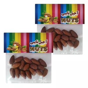 مغز بادام شور نایبی - 30 گرم بسته 2 عددی