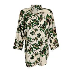 مانتو زنانه مدل کراش گلدار کد 1