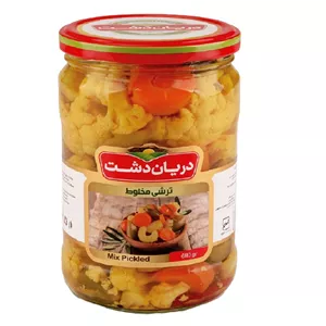 ترشی مخلوط دریان دشت - 700 گرم