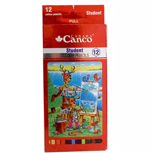 مداد رنگی 12 رنگ کنکو مدل student 2