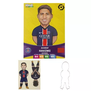 اسباب بازی زینتی کیمدی مدل اشرف حکیمی 2025 سری بیسیک به همراه فیگور