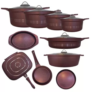 سرویس قابلمه و تابه گرانیتی 23 پارچه کی مولر مدل کلاسیک