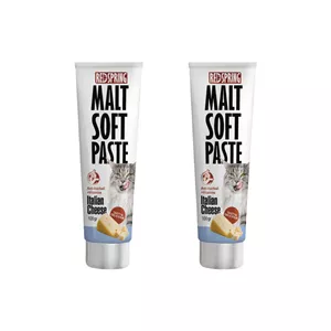 خمیر مالت گربه رداسپرینگ مدل Malt Soft Paste Cheese با طعم پنیر بسته 2 عددی