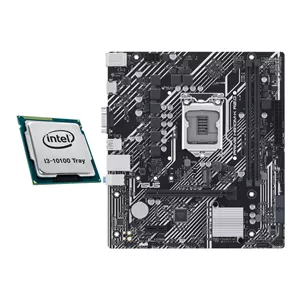 مادربرد ایسوس مدل PRIME H510M-K R2.0 به همراه پردازنده مرکزی اینتل مدل Core i3 10100-Tray