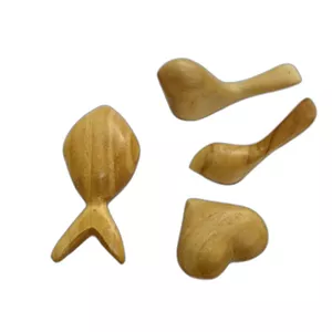 مجسمه های چوبی کد 1234 مجموعه 4 عددی