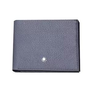 کیف پول مون بلان مدل  افقی چرم طبیعی کد 828