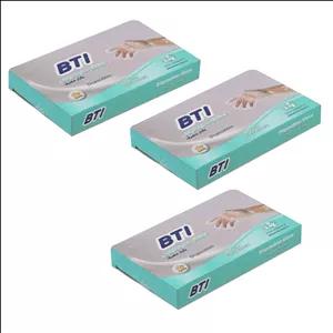 دستکش یکبار مصرف بی تی ای مدل 03 سه بسته 100 عددی