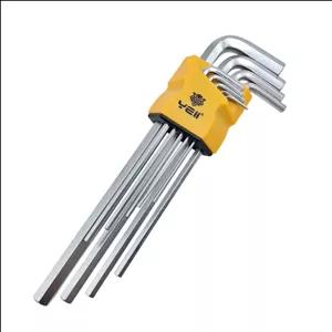 آچار آلن ستاره ای یلو مدل  9PCS مجموعه 9 عددی