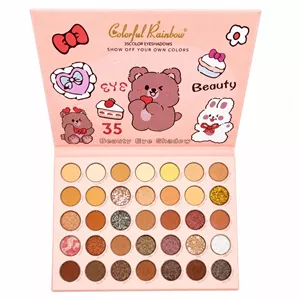 پالت سایه چشم کالرفول رینبو مدل CuteBear