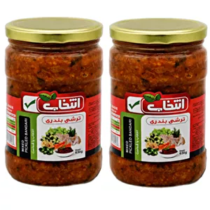 ترشی بندری انتخاب - 630 گرم بسته 2 عددی