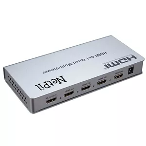 سوییچ چهار پورت کوادویوئر 4*1 HDMI QUAD VIEWER نت پیل مدل Q401