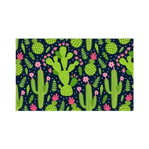  پادری مدل گل و طبیعت کد M35M001-MF0134 سایز 76x46 سانتی متر