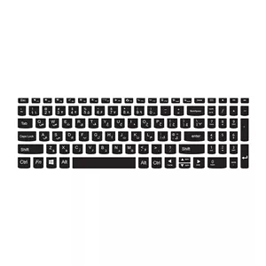 برچسب حروف فارسی کیبورد توییجین و موییجین کد 01 مناسب برای لپ تاپ لنوو IdeaPad Slim 3, 15IRH8 , 15AMN8 , 15IRU8