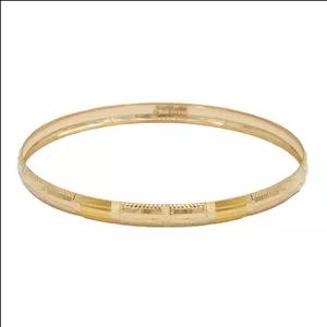 النگو طلا کم اجرت 18 عیار زنانه مایا ماهک مدل MB1776 سایز 3