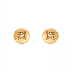 گوشواره میخی طلا 18 عیار زنانه پرسته مدل ستاره شمالی کد WEDG2 