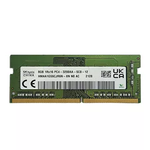 رم لپ تاپ DDR4 تک کاناله 3200 مگاهرتز CL22 اس کی هاینیکس مدل PC4-3200AA ظرفیت 8 گیگابایت