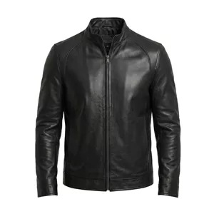 کت چرم طبیعی مردانه مدل G100