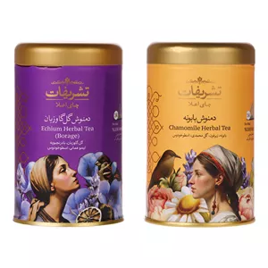 دمنوش گل گاوزبان و بابونه تشریفات - 28 گرم مجموعه 2 عددی