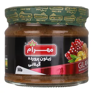 زیتون پرورده گیلانی مهرام - 310 گرم