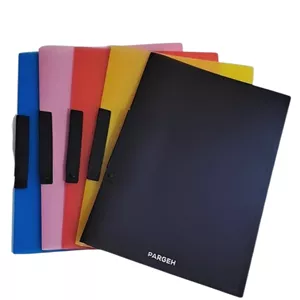پوشه پرگه مدل کلیپ فایل سایز A4 بسته 5 عددی