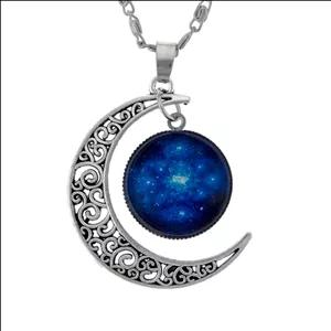 گردنبند زنانه برانت طرح کهکشان سیاره خاموش
