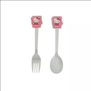 ست قاشق و چنگال کودک مدل کیتی