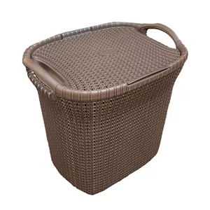 سبد رخت چرک ناصر پلاستیک مدل گلدیس t2