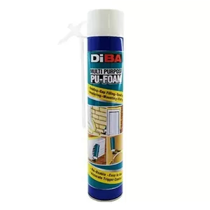  اسپری فوم پلی یورتان دیبا مدل PU-FOAM حجم 750 میلی لیتر