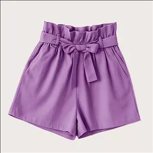 شلوارک زنانه مدل هومی مدل لینن کد HY-L-L-2100