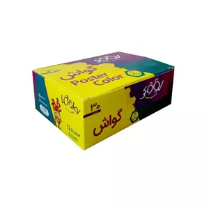 گواش 12 رنگ لوکی کد 007