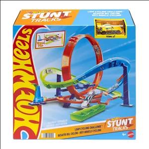 کیت ماشین بازی هات ویلز مدل Loop Cyclone Challenge کد HTK16