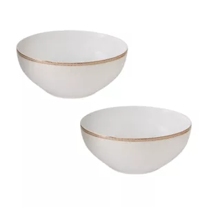پیاله چینی زرین ایران مدل آبگوشت خوری ایتالیا اف 16 ریوا درجه یک بسته دو عددی