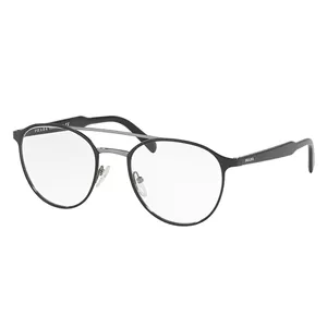 فریم عینک طبی خلبانی (Aviator) پرادا مدل 0PR-60TV-1AB1O1-51 مناسب برای صورت بیضی، قلب، گرد، لوزی، مثلث، مربع و مستطیل