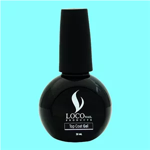 تاپ کت شفاف ناخن برند لوکو مدل UV/LED شماره 01