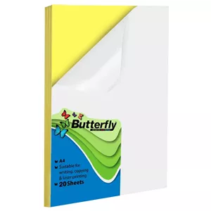 کاغذ چسب دار مستر راد مدل مات کد fiory 1819  بسته 20 عددی