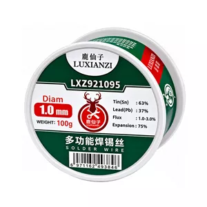 سیم لحیم لوکسانزی مدل LXZ921095-1.0mm کد 100g