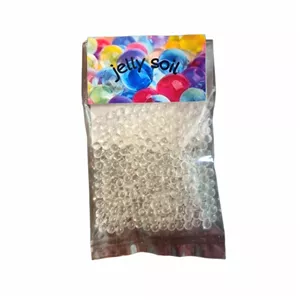 خاک ژله ای جلی سویل مدل کریستالی بی رنگ وزن 15 گرم