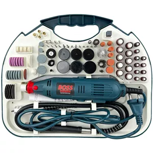 فرز انگشتی مینیاتوری و حکاکی باس مدل DIE-GRINDER مجموعه 200 عددی