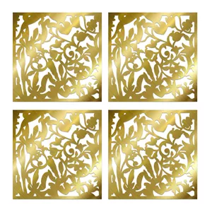 تایل سقفی بنی دکو مدل MC15 اندازه 60x60 سانتی متر مجموعه 4 عددی