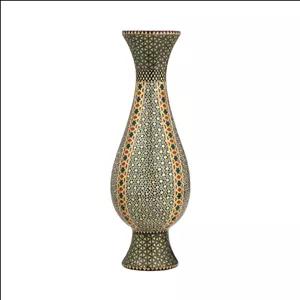 گلدان خاتم کاری چوبی کد 25 