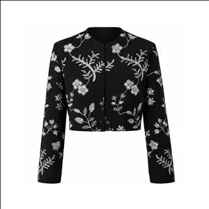 کراپ کت رسمی زنانه مدل اسپرینگ