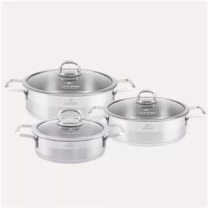 سرویس تابه 6 پارچه لایف اسمایل مدل LIFEP12SHR-6