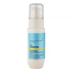 کرم ضد آفتاب بی‌رنگ گلاما SPF 50 مدل Fusion water ‌محافظ UVA،UVB مناسب برای انواع پوست‌ حجم 50 میلی‌ لیتر