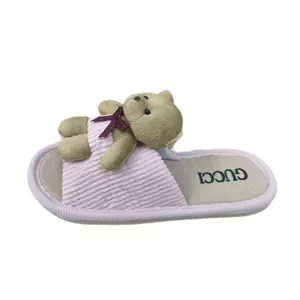 دمپایی حوله ای مدل خرسی PRSTK Teddy P 