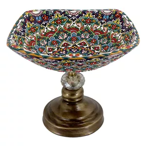 شکلات خوری  میناکاری سفالی مدل Khe-22 