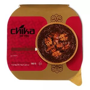 خورشت فسنجان با گوشت مرغ چیکا - 180 گرم 