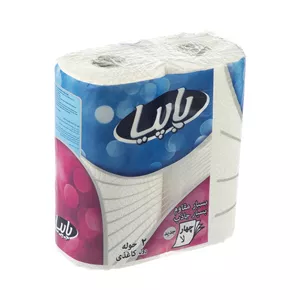 دستمال حوله ای پاپیا مدل 2 بسته 2 عددی