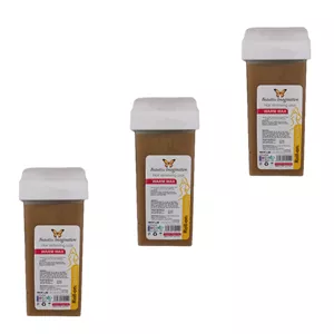 موم موبر بیوتی فول ایمیجینیشن مدل طلا وزن 100 گرم بسته 3 عددی 