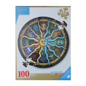 پازل 100 تکه فنسي مدل ماه و خورشيد